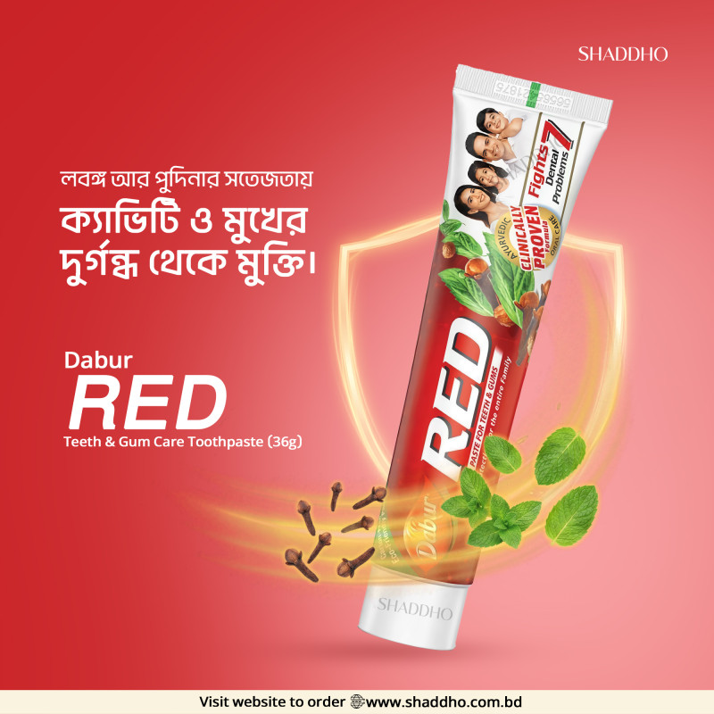 Dabur Red Teeth & Gum Care Toothpaste (36g)
