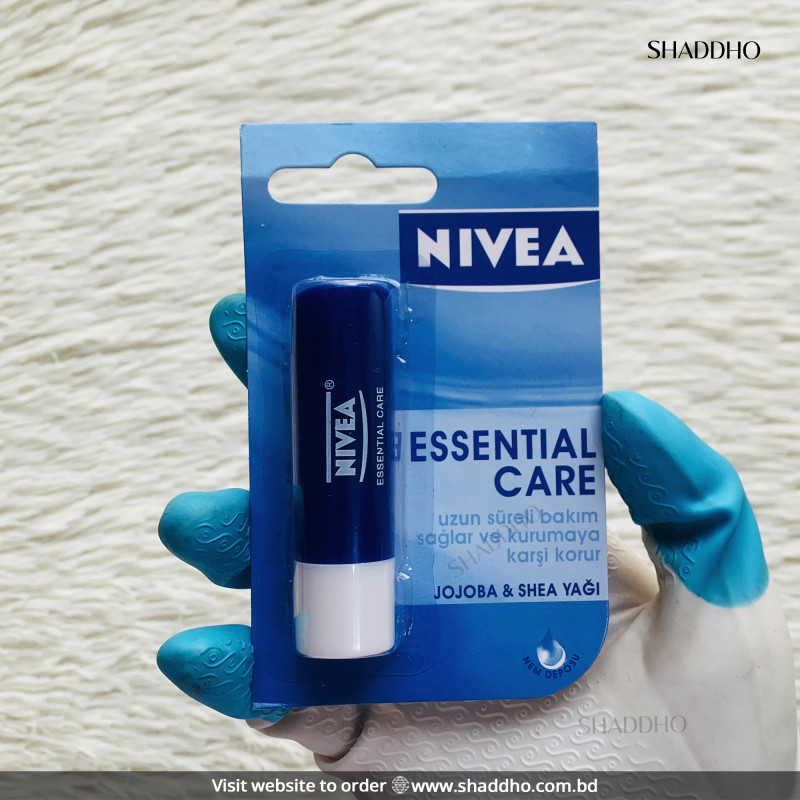 Nivea Essential Lip Care with Jojoba & Shea Yagi (4.8g)