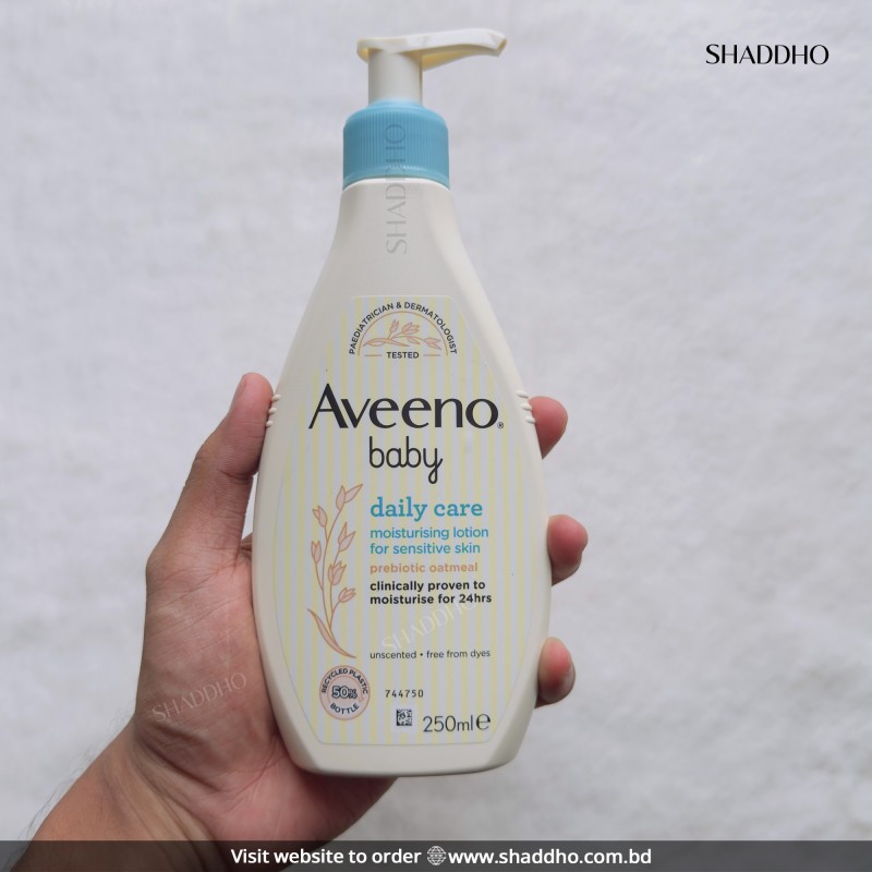 Aveeno Baby Daily Care Moisturising Lotion For Sensitive Skin (250ml)