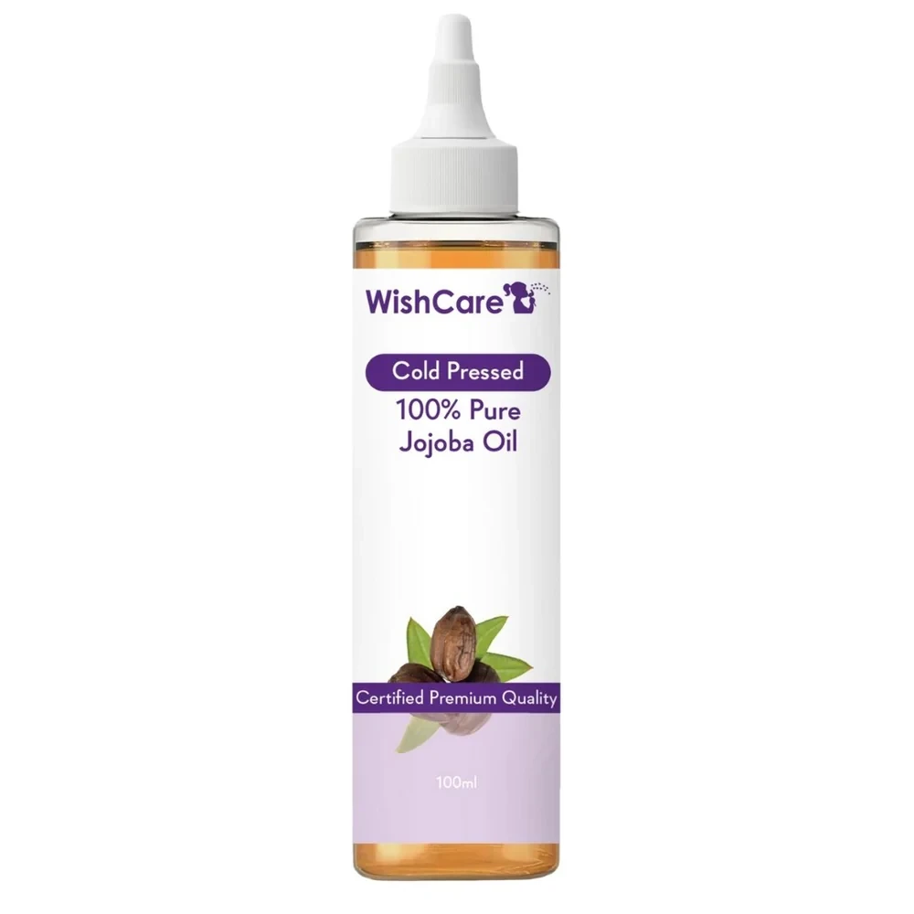 Wishcare 100% Pure Cold Pressed Jojoba Oil (100ml)