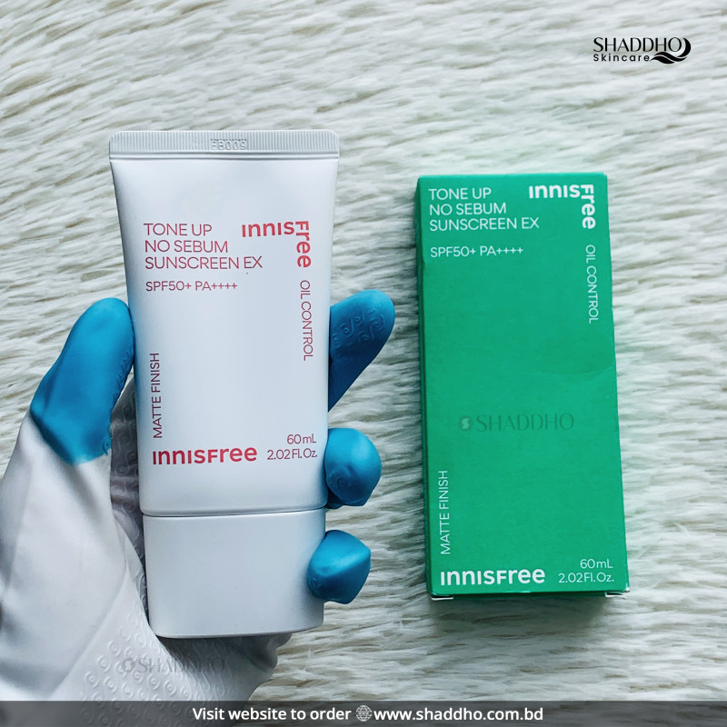 Innisfree Tone Up No Sebum Sunscreen EX SPF 50+ PA++++ (60ml)