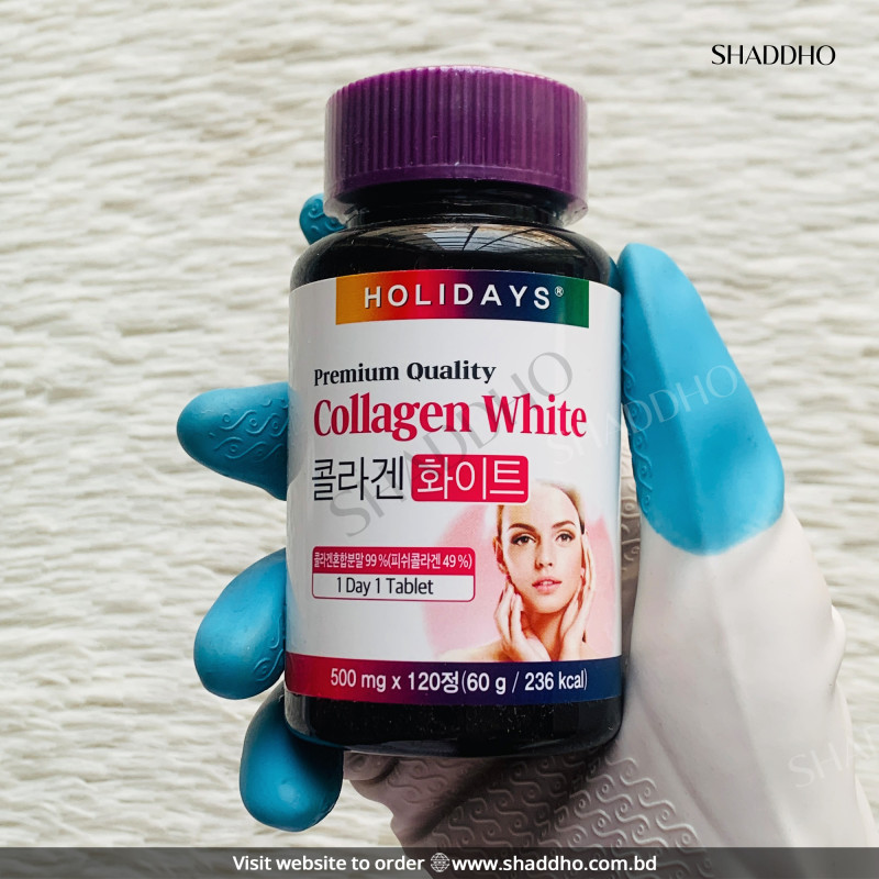 Holidays Premium Quality Collagen (500mg x 120 tablet) -Fish Collagen