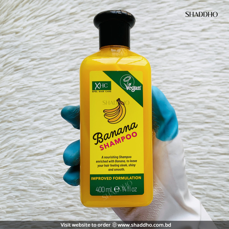 Xpel Hair Care Banana Shampoo (400ml)