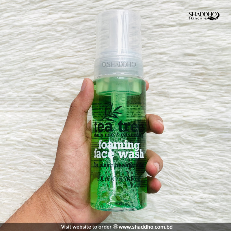 Xpel Tea Tree Foaming Face Wash (200ml)