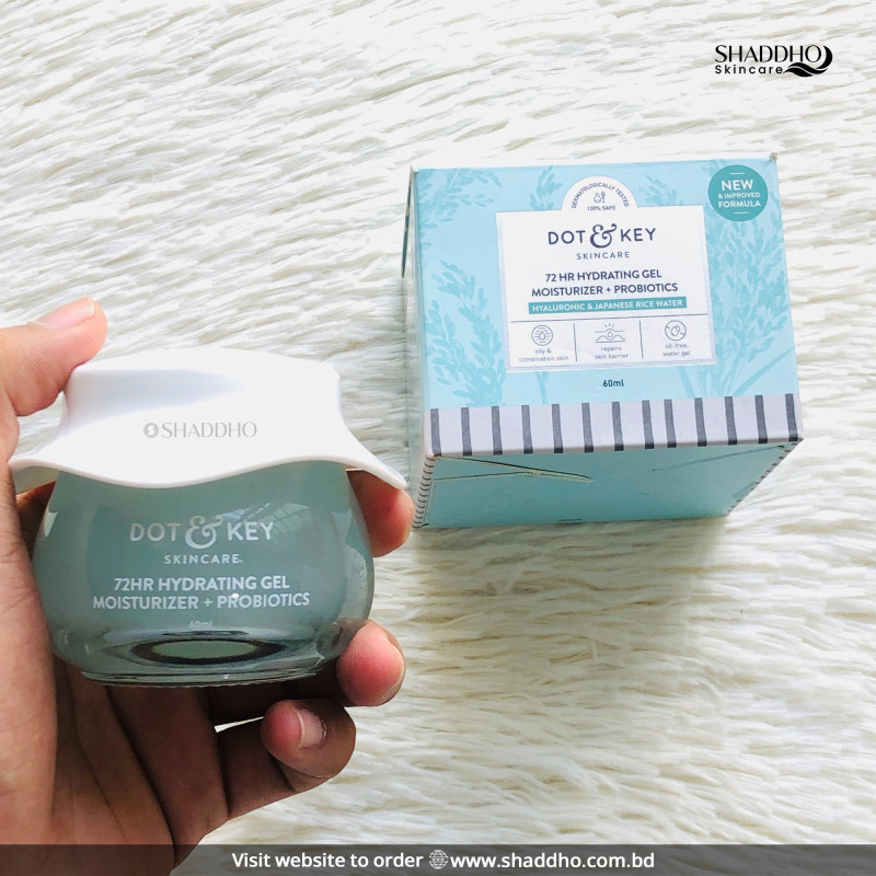 Dot & Key 72HR Hydrating Gel + Probiotics Moisturizer (60ml)