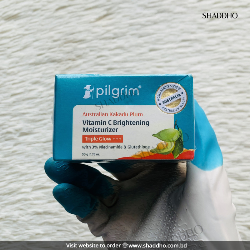 Pilgrim Australian Kakadu Plum Vitamin C Brightening Moisturizer (50g)