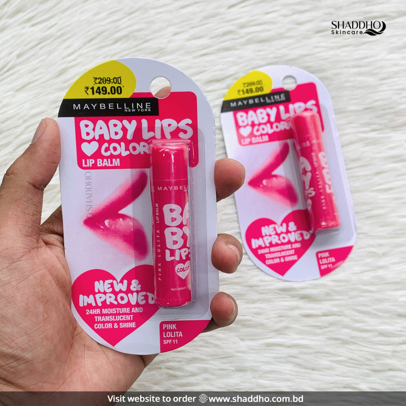 Maybelline Baby Lips Color Lip Balm - Pink Lolita (4g)