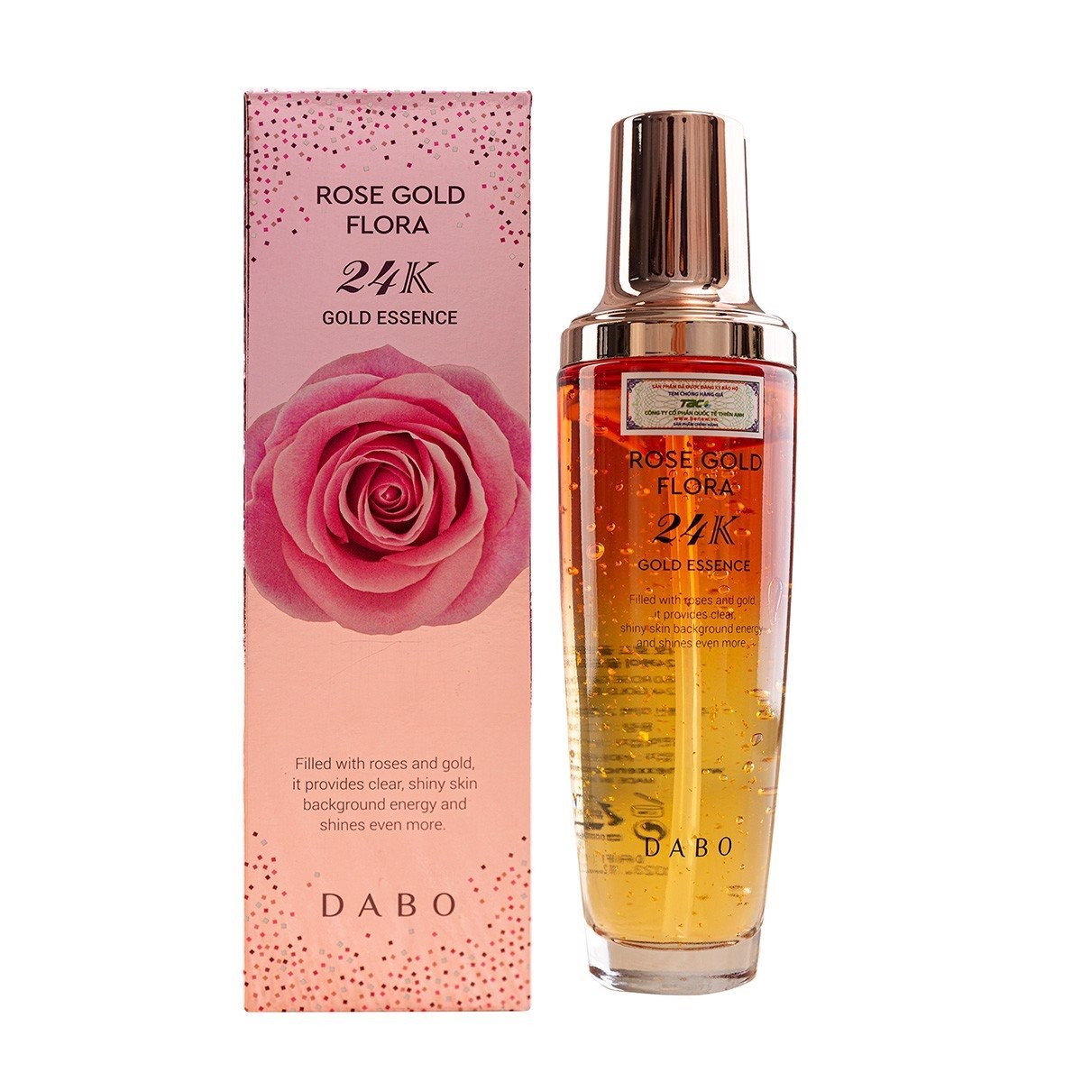 Dabo Rose Gold Flora 24K Gold Essence (150ml)
