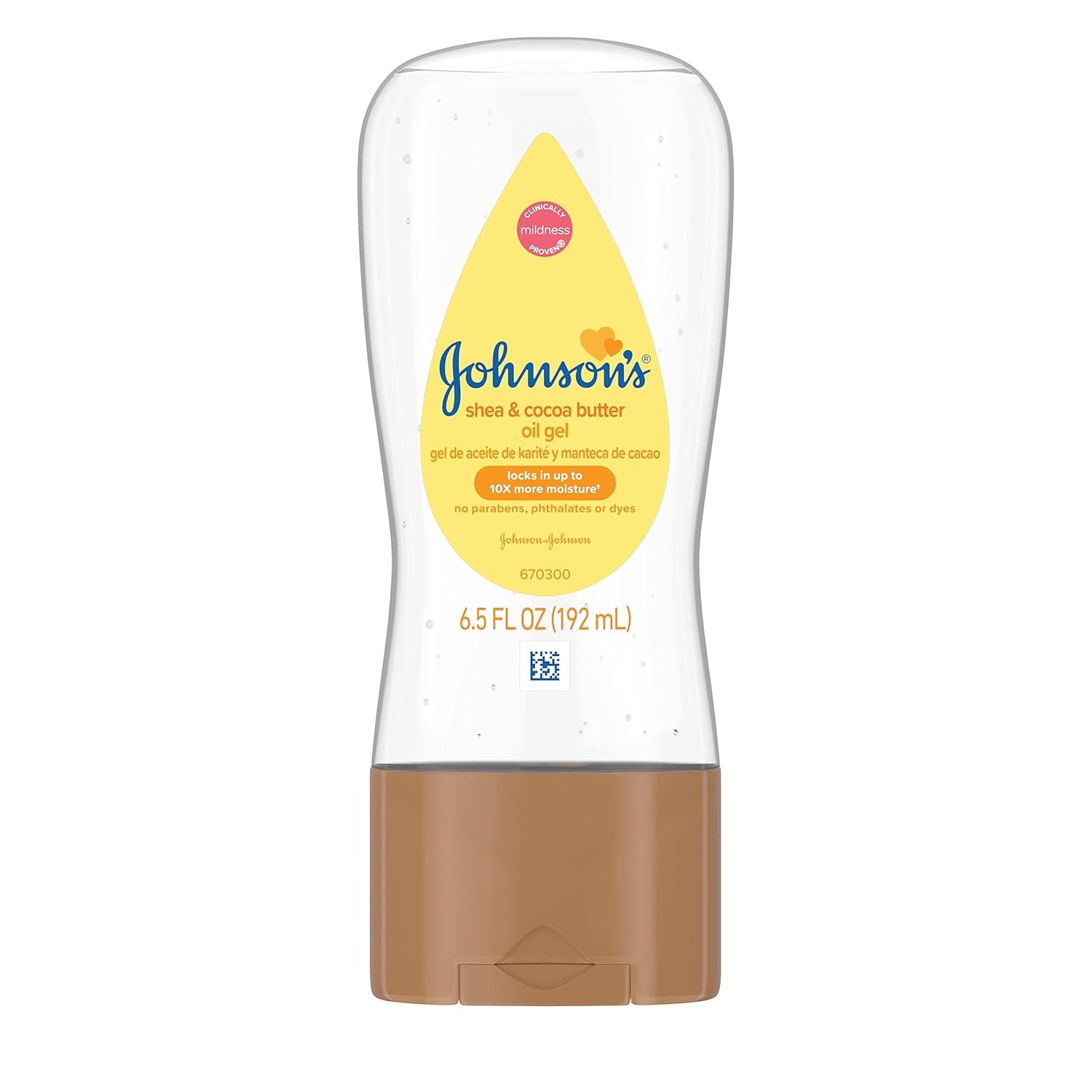 Johnsons Baby Oil Gel With Shea And Cocoa Butter (192ml)