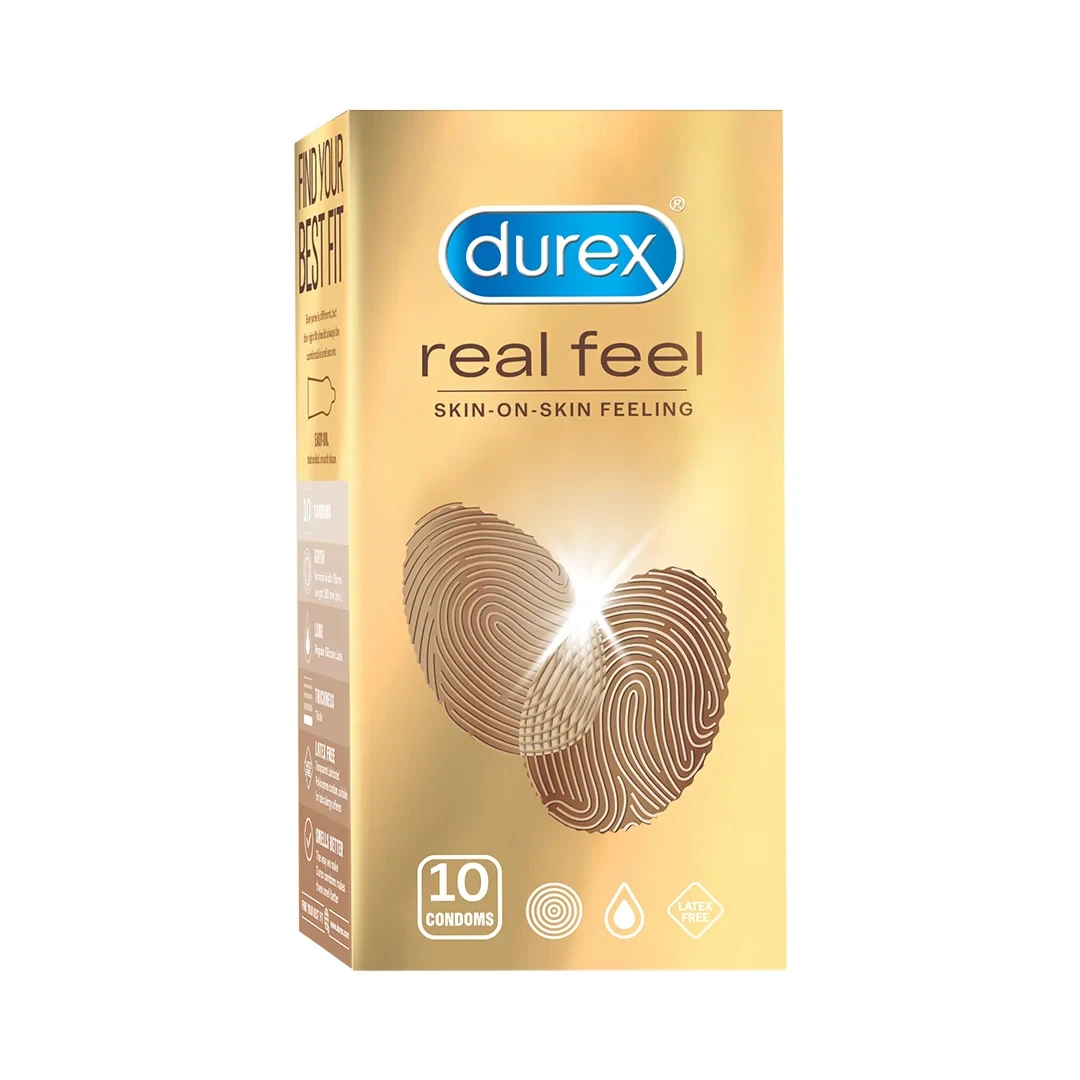 Durex Real Feel Condoms (10 Pcs)