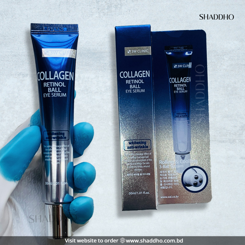 3W Clinic Collagen Retinol Ball Eye Serum (30ml)
