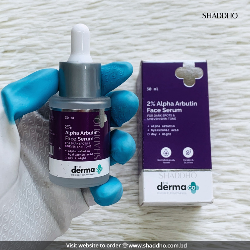 The Derma Co 2% Alpha Arbutin Face Serum (30ml)