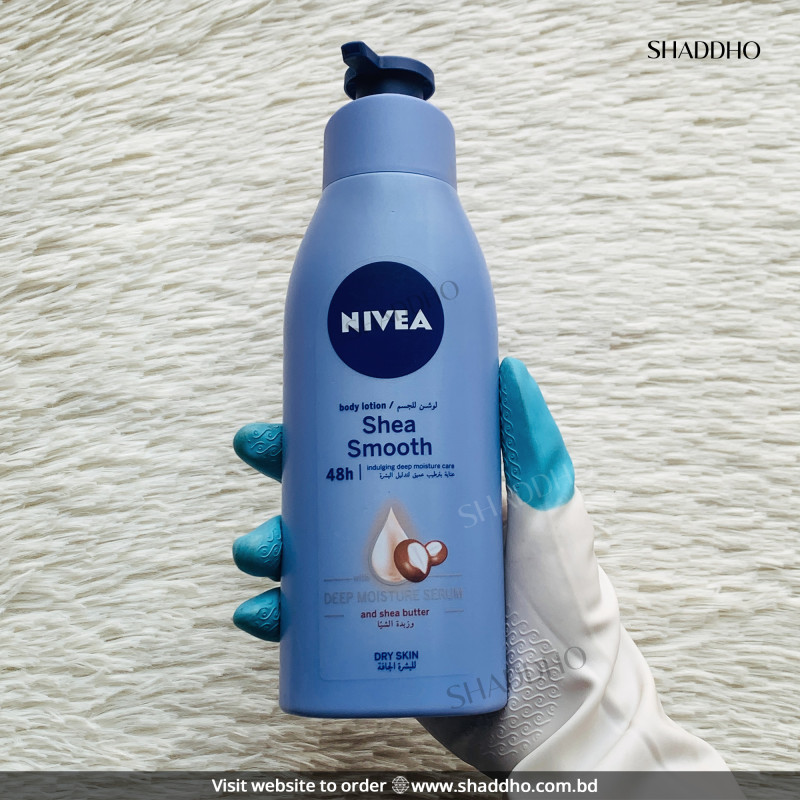 Nivea Shea Smooth & Shea Butter Body Lotion (400ml)
